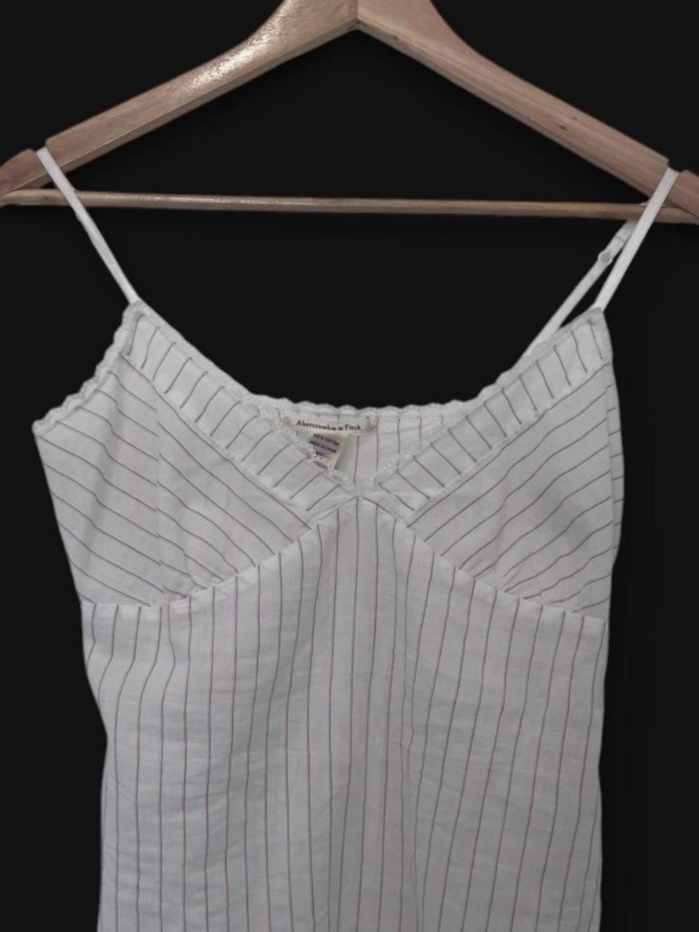 Y2K Vintage Abercrombie & Fitch Striped Cami XS